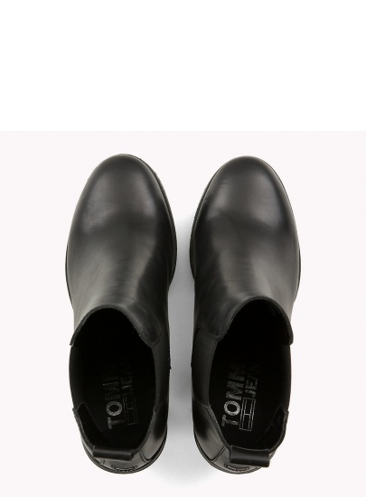 Botki TOMMY HILFIGER Essential Heeled - Botki