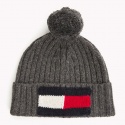 CZAPKA TOMMY HILFIGER BIG FLAG BEANIE