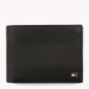 PORTFEL TOMMY HILFIGER HERITAGE BLOCK STRIPE CC FLAP - Portfele