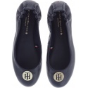Balerinki TOMMY HILFIGER Flexible Ballerina FW0FW03401 406 -