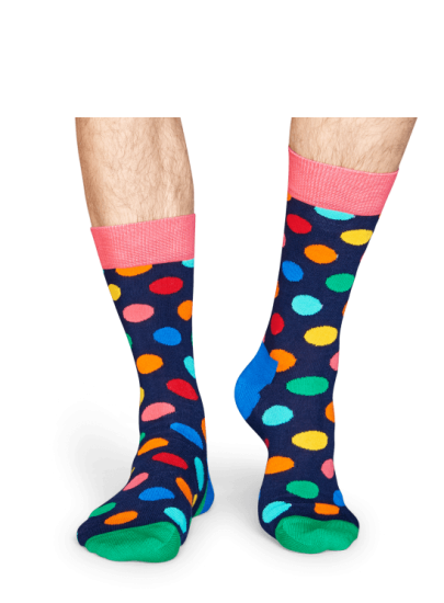 SKARPETY HAPPY SOCKS Big Dot BDO01-6001 - Skarpety