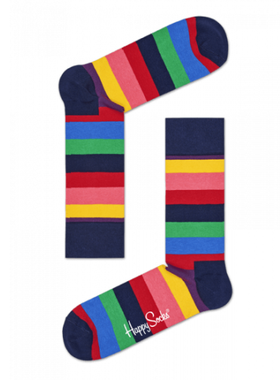 SKARPETY HAPPY SOCKS Stripe STR01-6001 - Skarpety