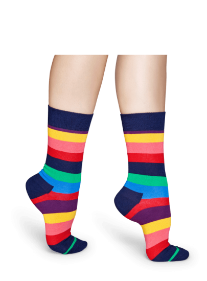 SKARPETY HAPPY SOCKS Stripe STR01-6001 - Skarpety