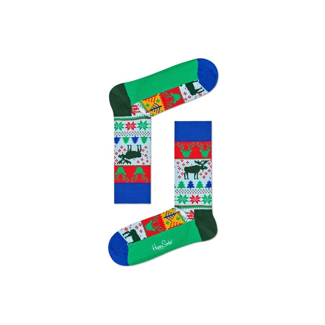 ŚWIĄTECZNE SKARPETY HAPPY SOCKS FAI01-7000 - Skarpety
