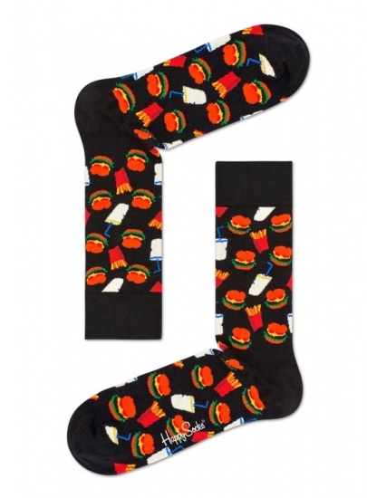 SKARPETY HAPPY SOCKS HAM01 9000 - Skarpety