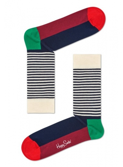 SKARPETY HAPPY SOCKS Stripe HAS01-7000 - Skarpety