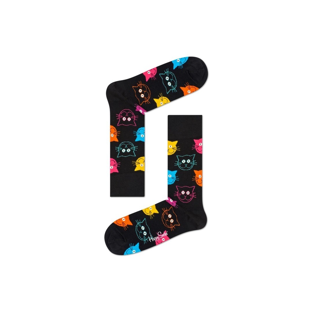 SKARPETY HAPPY SOCKS CAT MJA01-9001 - Skarpety