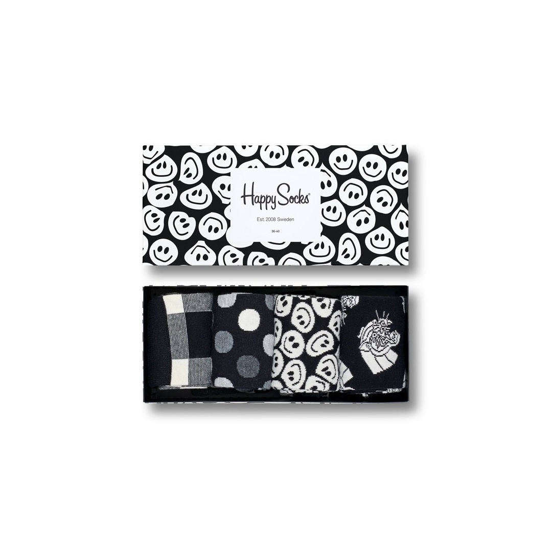 GIFT BOX SKARPET HAPPY SOCKS XBLW09-9003 (4-PAK) - Skarpety