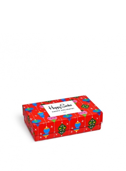 GIFT BOX SKARPET HAPPY SOCKS XMAS08-4003 (3-PAK) - Skarpety