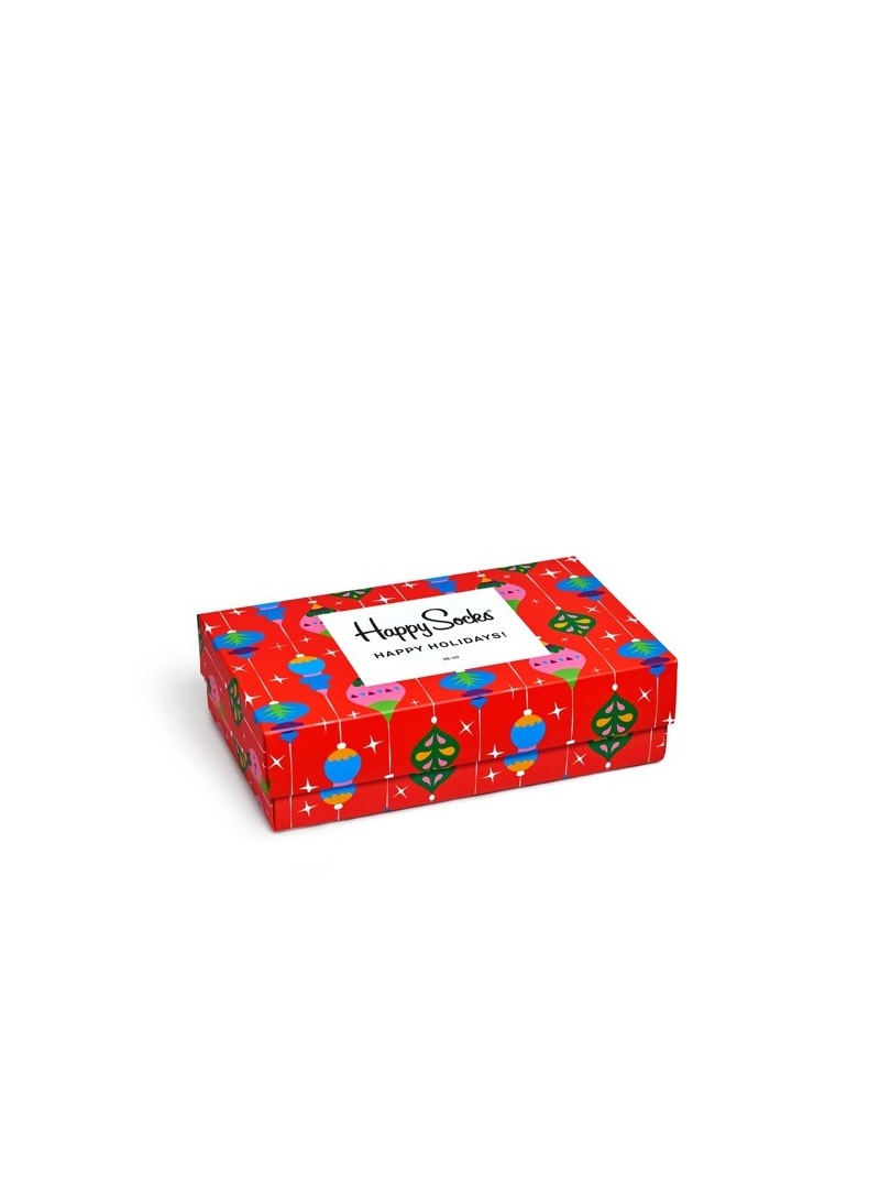 GIFT BOX SKARPET HAPPY SOCKS XMAS08-4003 (3-PAK) - Skarpety