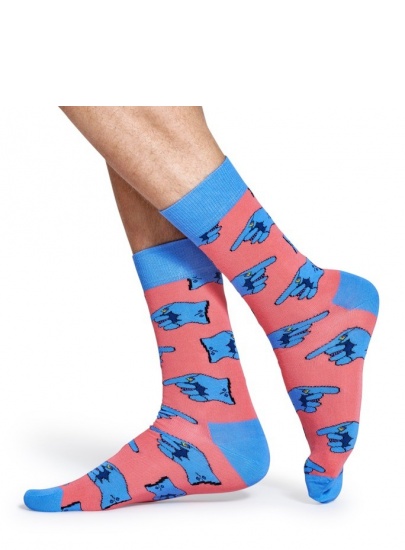GIFT BOX SKARPET THE BEATLES HAPPY SOCKS XBEA10-2000 (6-PAK) - Skarpety