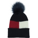 CZAPKA TOMMY HILFIGER LUXURY COLORBLOCK BE 901 CORPORATE