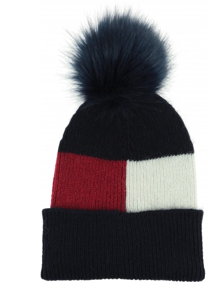 CZAPKA TOMMY HILFIGER LUXURY COLORBLOCK BE 901 CORPORATE