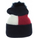 CZAPKA TOMMY HILFIGER LUXURY COLORBLOCK BE 901 CORPORATE