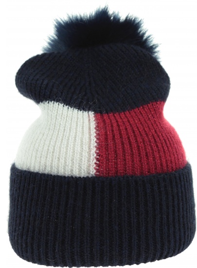 CZAPKA TOMMY HILFIGER LUXURY COLORBLOCK BE 901 CORPORATE