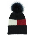 CZAPKA TOMMY HILFIGER LUXURY COLORBLOCK BE 901 CORPORATE