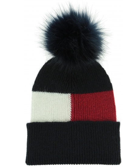 CZAPKA TOMMY HILFIGER LUXURY COLORBLOCK BE 901 CORPORATE