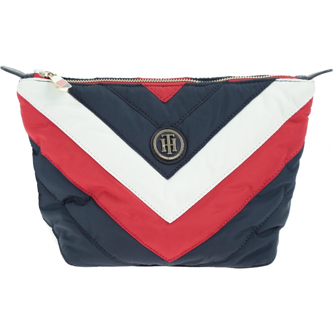 Kosmetyczka TOMMY HILFIGER Poppy Wash Bag Chevr - Kosmetyczki