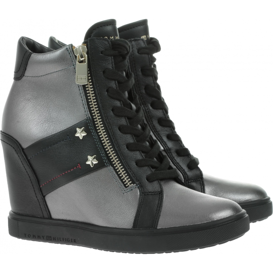 Trampki TOMMY HILFIGER TOMMY Wedge Sneaker - Trampki