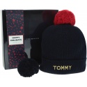CZAPKA TOMMY HILFIGER SWAP YOUR POMPOM AW0AW06026 413