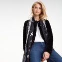 Chusta TOMMY Selvedge Scarf AW0AW06201 902 - Szale i chusty