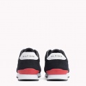 Granatowe Półbuty TOMMY HILFIGER Knitted Material Mix Runner