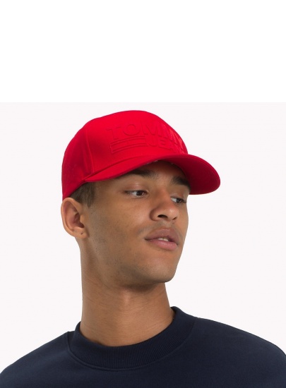 Czapka TOMMY HILFIGER Tju Flock Cap AU0AU00364 661
