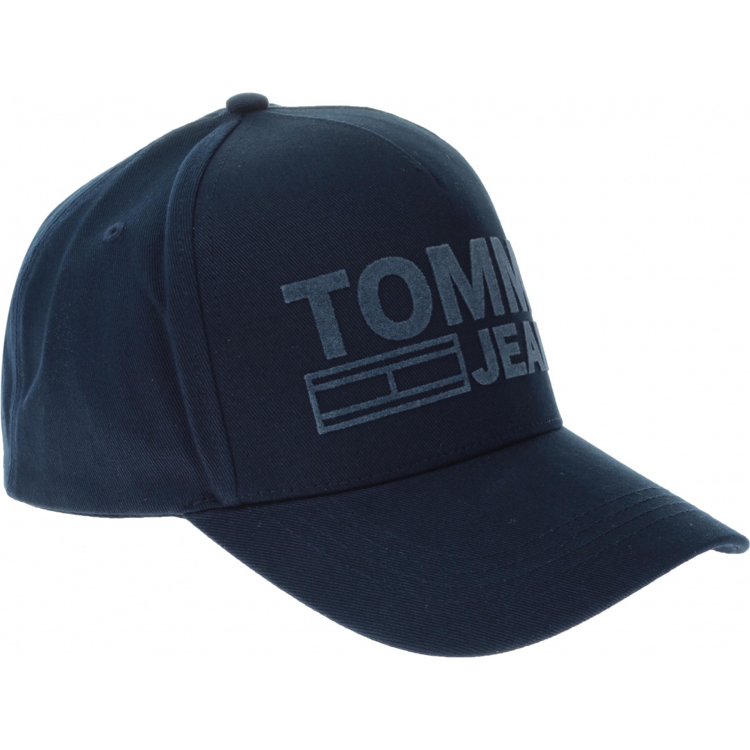 Czapka TOMMY HILFIGER Tju Flock Cap AU0AU00364 496