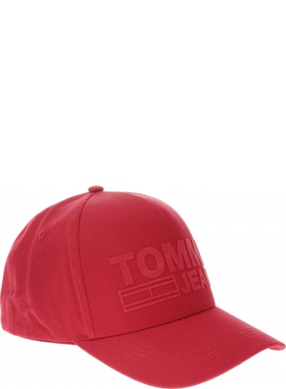 Czapka TOMMY HILFIGER Tju Flock Cap AU0AU00364 661