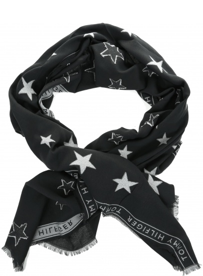 Chusta TOMMY Selvedge Scarf AW0AW06201 902 - Szale i chusty