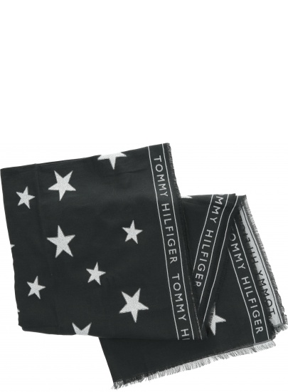 Chusta TOMMY Selvedge Scarf AW0AW06201 902 - Szale i chusty