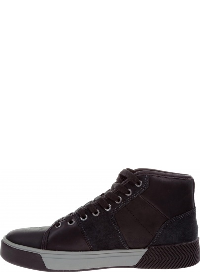 Trampki TOMMY HILFIGER Leather Mix High Top Cupsole - Trampki