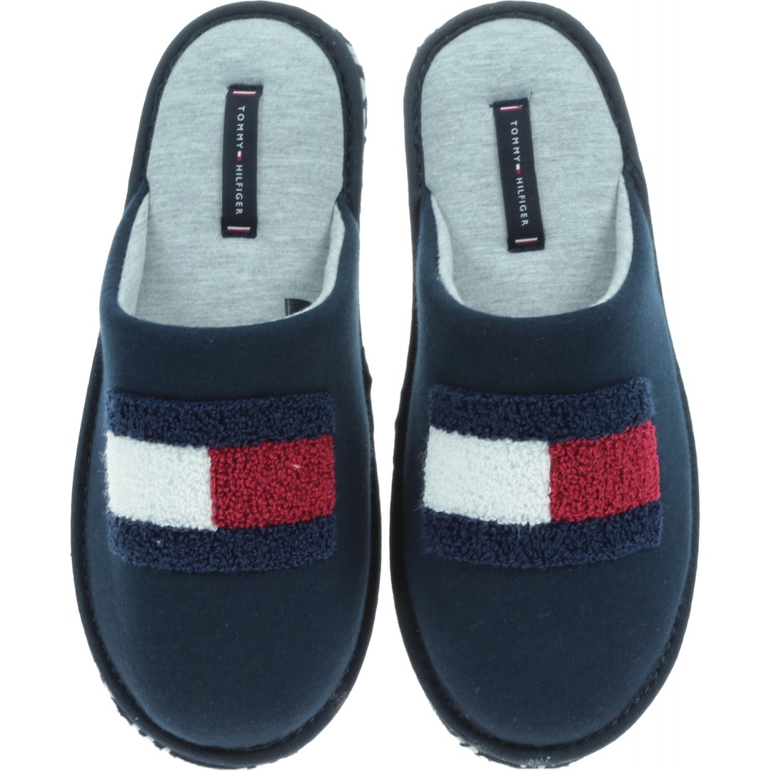 Kapcie TOMMY HILFIGER Terry Flag Homeslipper FM0FM01789 403 -