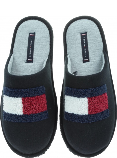 Kapcie TOMMY HILFIGER Terry Flag Homeslipper FM0FM01789 990 -