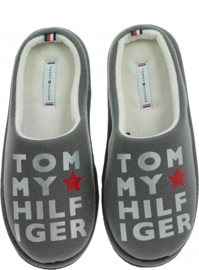 KAPCIE TOMMY HILFIGER Metallic Print Home Slipper FW0FW04181