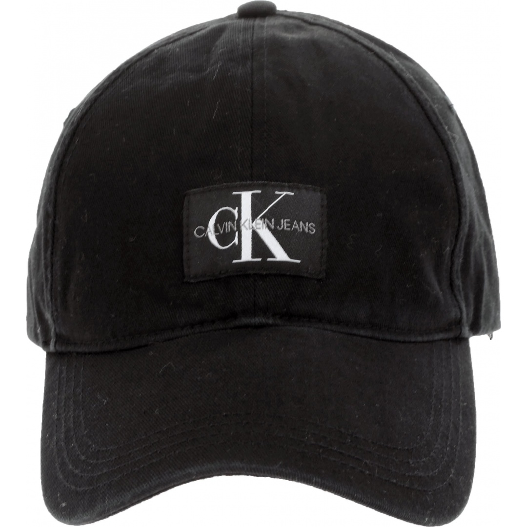 Czarna Czapka CALVIN KLEIN J Monogram Cap K40K400861 016
