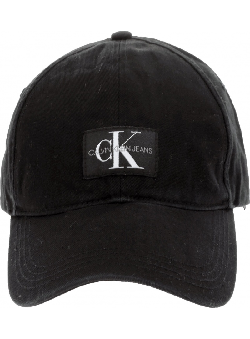 Czarna Czapka CALVIN KLEIN J Monogram Cap K40K400861 016