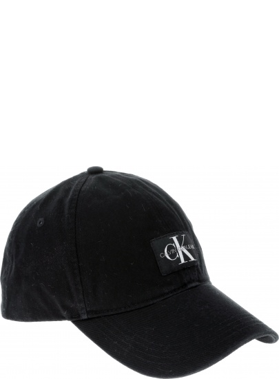 Czarna Czapka CALVIN KLEIN J Monogram Cap K40K400861 016