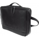 Czarny Plecak CALVIN KLEIN Elevated Logo Conv Backpack