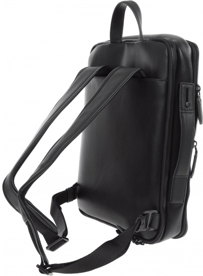 Czarny Plecak CALVIN KLEIN Elevated Logo Conv Backpack