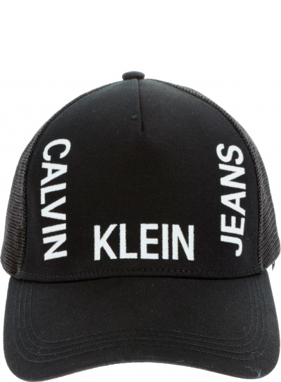 Czarna Czapka CALVIN KLEIN J Trucker Meshcap K50K504321 016