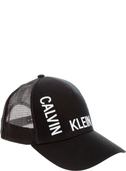 Czarna Czapka CALVIN KLEIN J Trucker Meshcap K50K504321 016