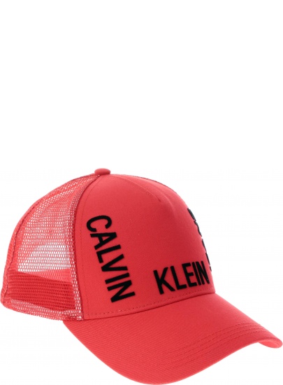 Czerwona Czapka CALVIN KLEIN J Trucker Meshcap K50K504321 634