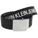 Czarny Pasek CALVIN KLEIN J Military Belt 3,5Cm K50K504327 001