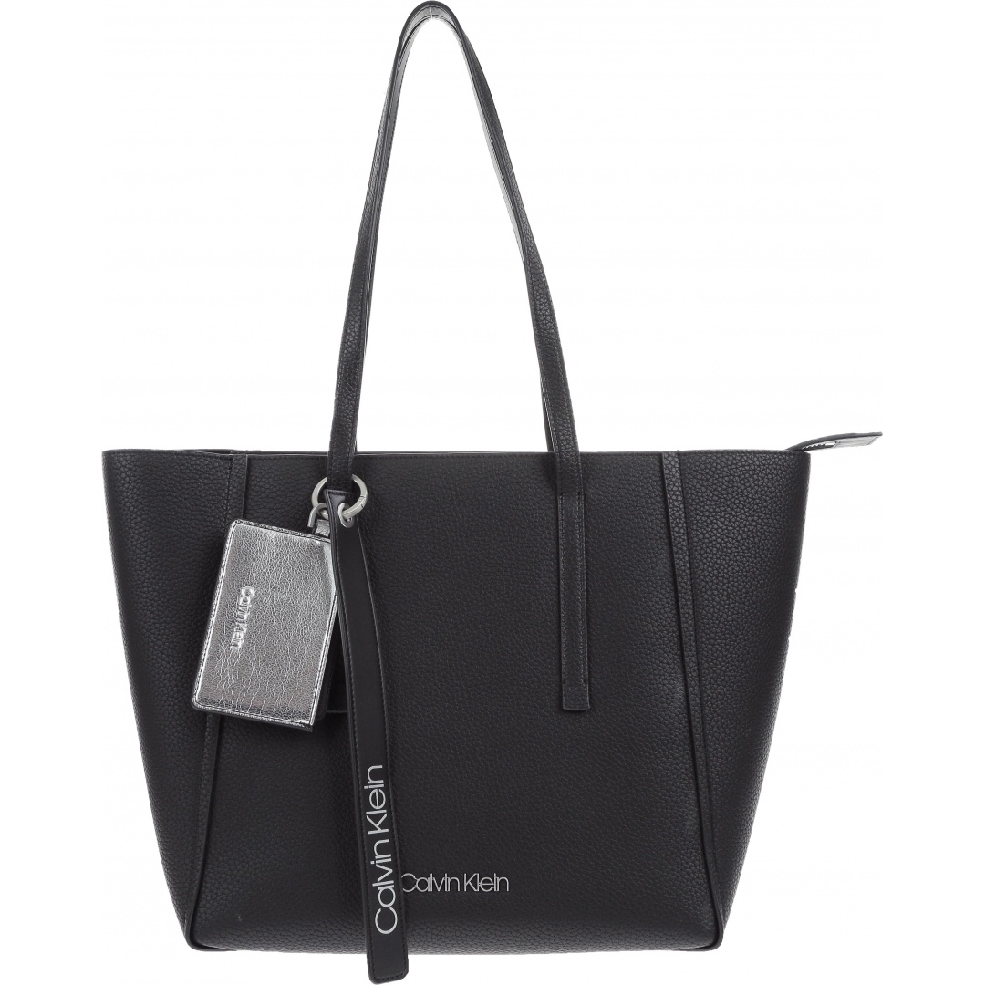 CZARNA TORBA CALVIN KLEIN JEANS CK BASE MEDIUM SHOPPER