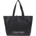 Czarna Torba CALVIN KLEIN JEANS Collegic Shopper K60K604457 001
