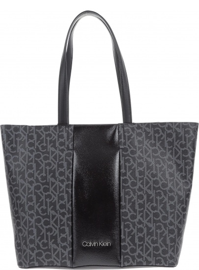 Czarna Torba CALVIN KLEIN JEANS Mono Block Shopper K60K604691