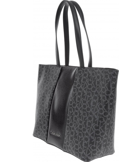 Czarna Torba CALVIN KLEIN JEANS Mono Block Shopper K60K604691