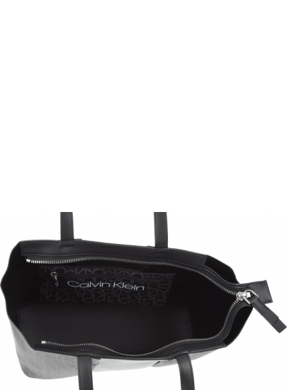Czarna Torba CALVIN KLEIN JEANS Mono Block Shopper K60K604691