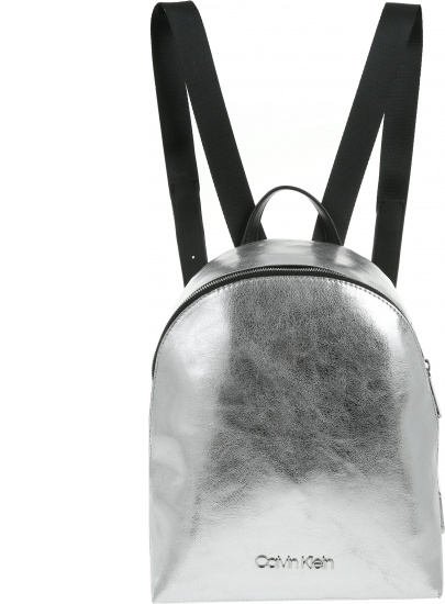 Srebrny Plecak CALVIN KLEIN Snap Sml Backpack K60K604926 067 -